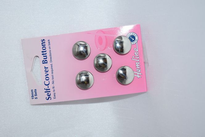 Hovedbilde dekk knapp 19mm rosa