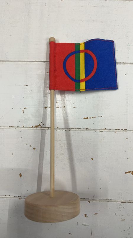 Bord flagg i tre