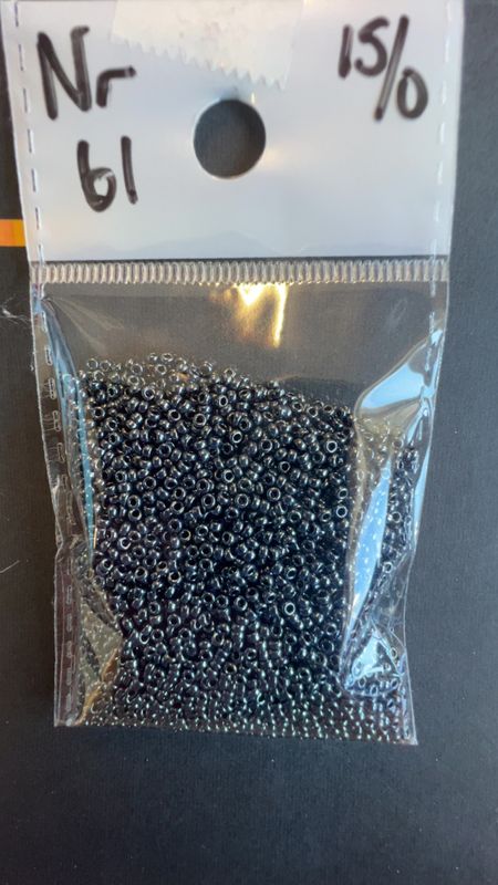 Mini 61 - Gråsvart metall