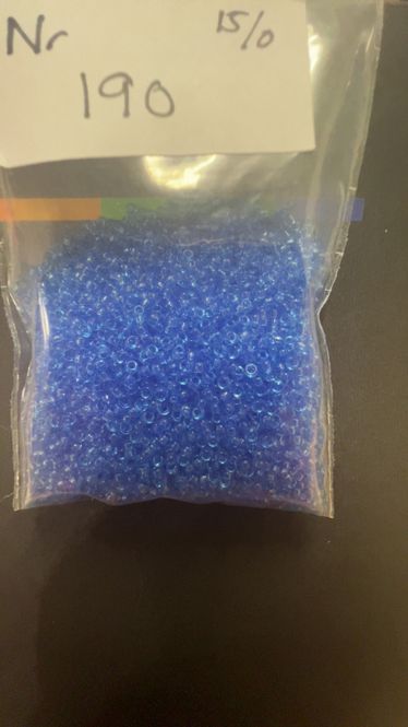 Hovedbilde Mini - 190 blå transparent 