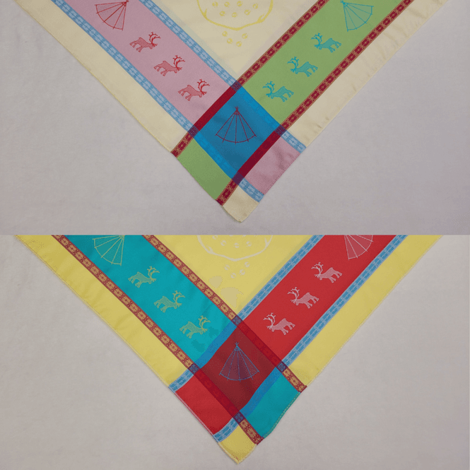 Hovedbilde 2304D Låavtegelijnie  / Lavvosjal Gul