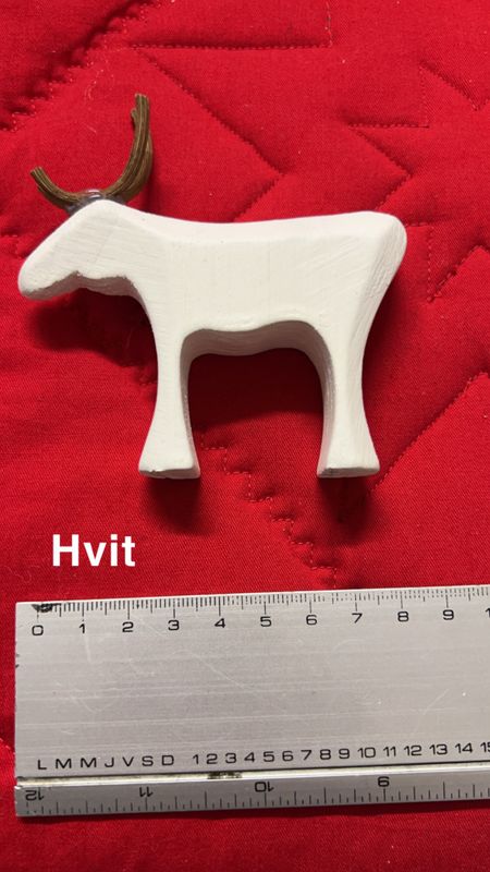 Tre figurer pynt liten