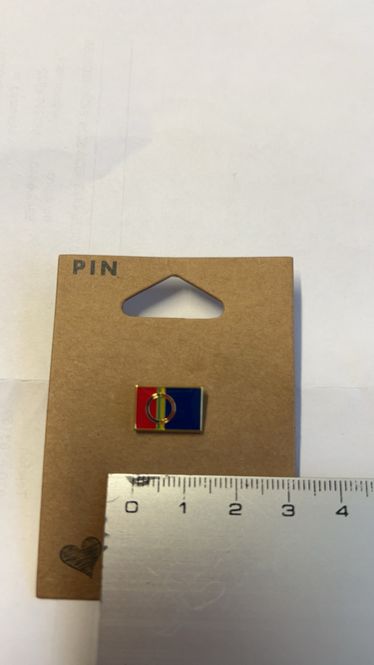 Hovedbilde pins samiskflagg